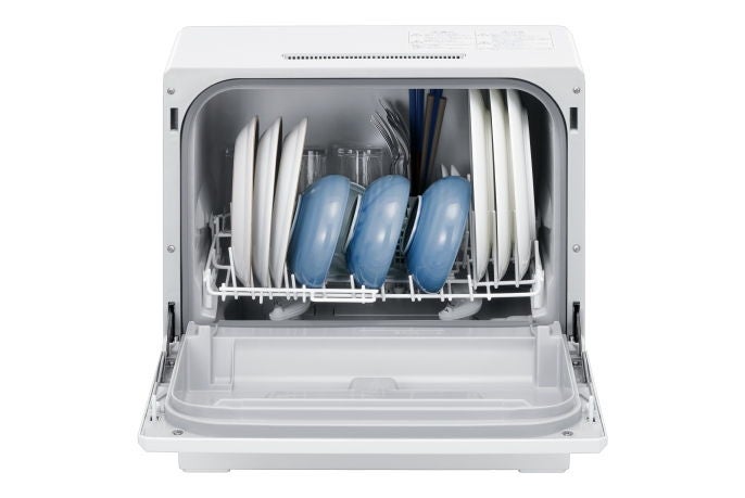 [レンタル] 【長期利用向け】[～食器18点]パナソニック 食器洗い乾燥機 NP-TCR5 分岐水栓対応 3人分 - 7