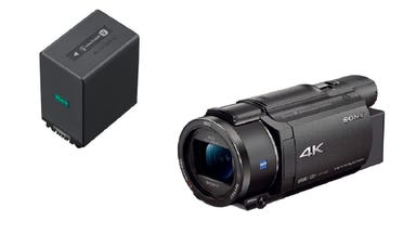 ソニー 4Kビデオカメラ FDR-AX60 + 大容量予備バッテリー NP-FV100 セット