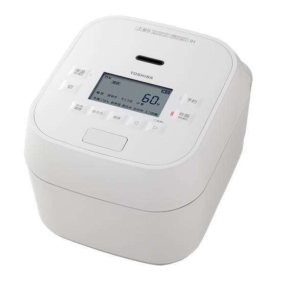 [レンタル] [5.5合炊き] 東芝 炎匠炊き RC-10HGX 真空圧力IH 炊飯器 - 2