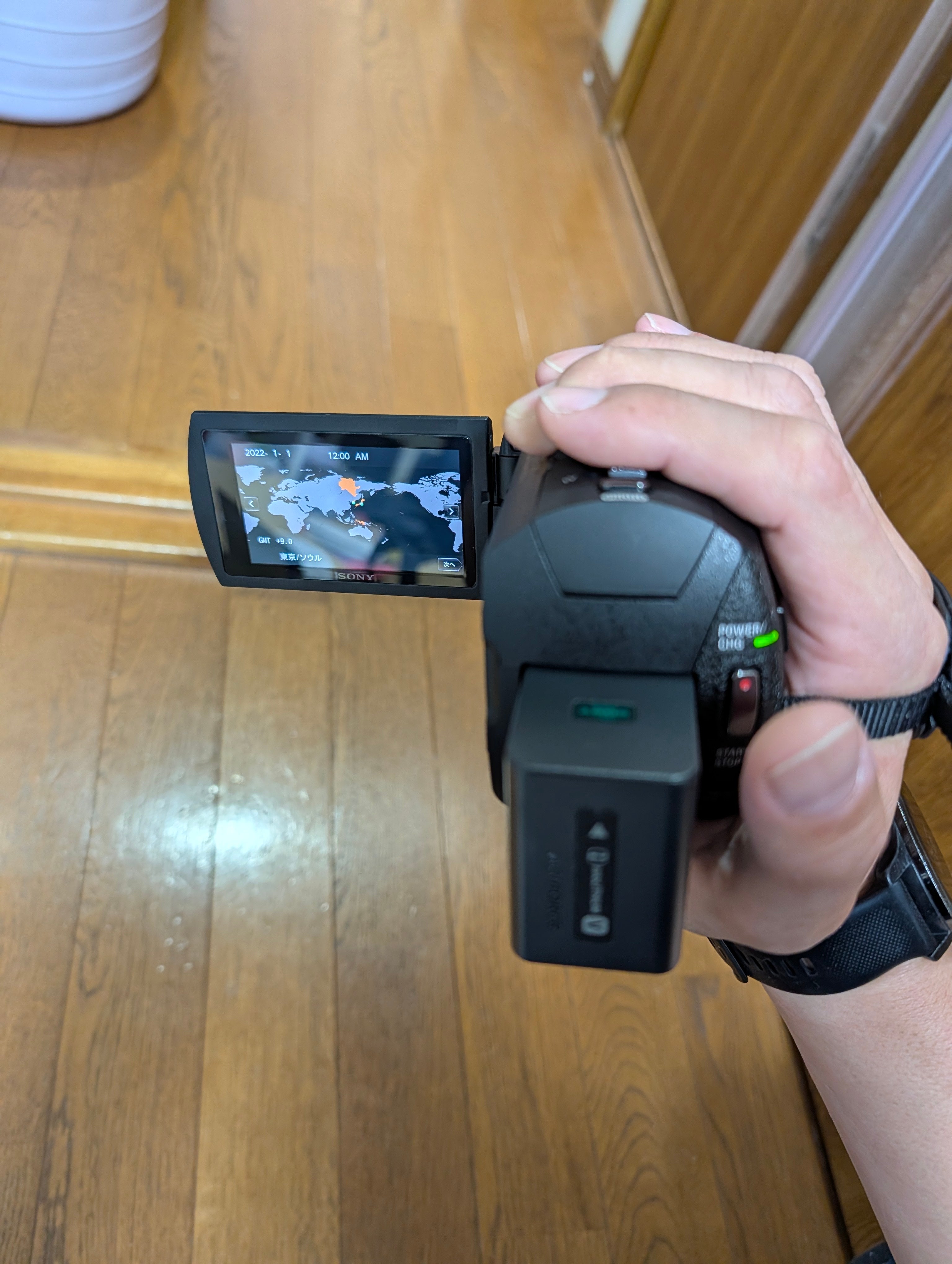 レンタル] ソニー 4Kビデオカメラ FDR-AX45A + 大容量予備バッテリー