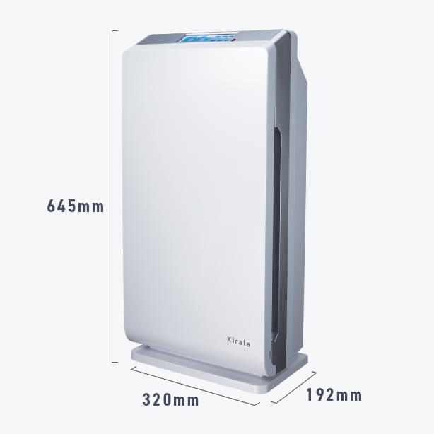 [レンタル] Kirala Air(キララエアー) Aria Pro S（アリア プロ S）ハイブリッド空気清浄機 業務用 (〜15畳) - 6