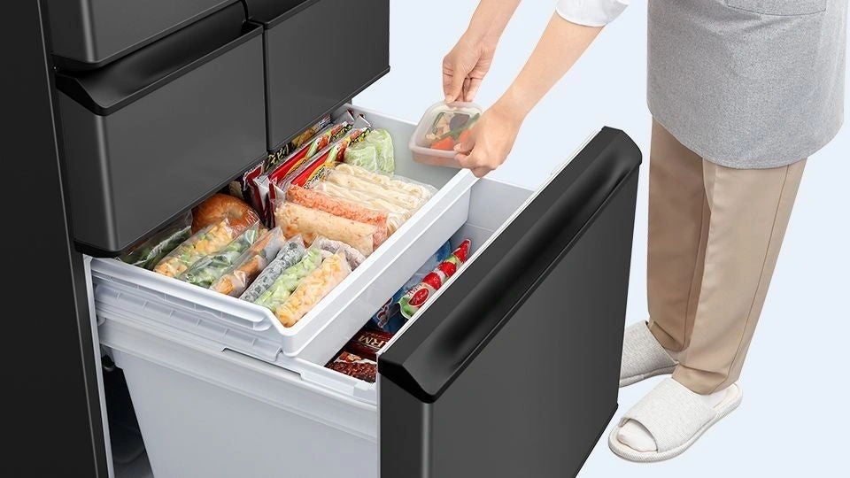 [レンタル] [455L][ファミリー向け][左右開き対応]シャープ SJ-XW46R 冷凍冷蔵庫 - 7