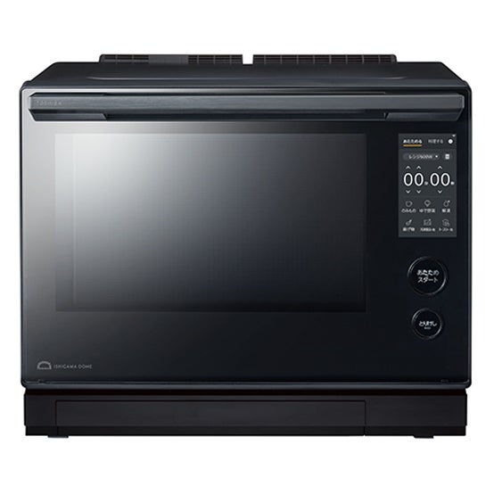 [レンタル] [30L]東芝 石窯ドーム ER-D7000C 過熱水蒸気 オーブンレンジ ブラック