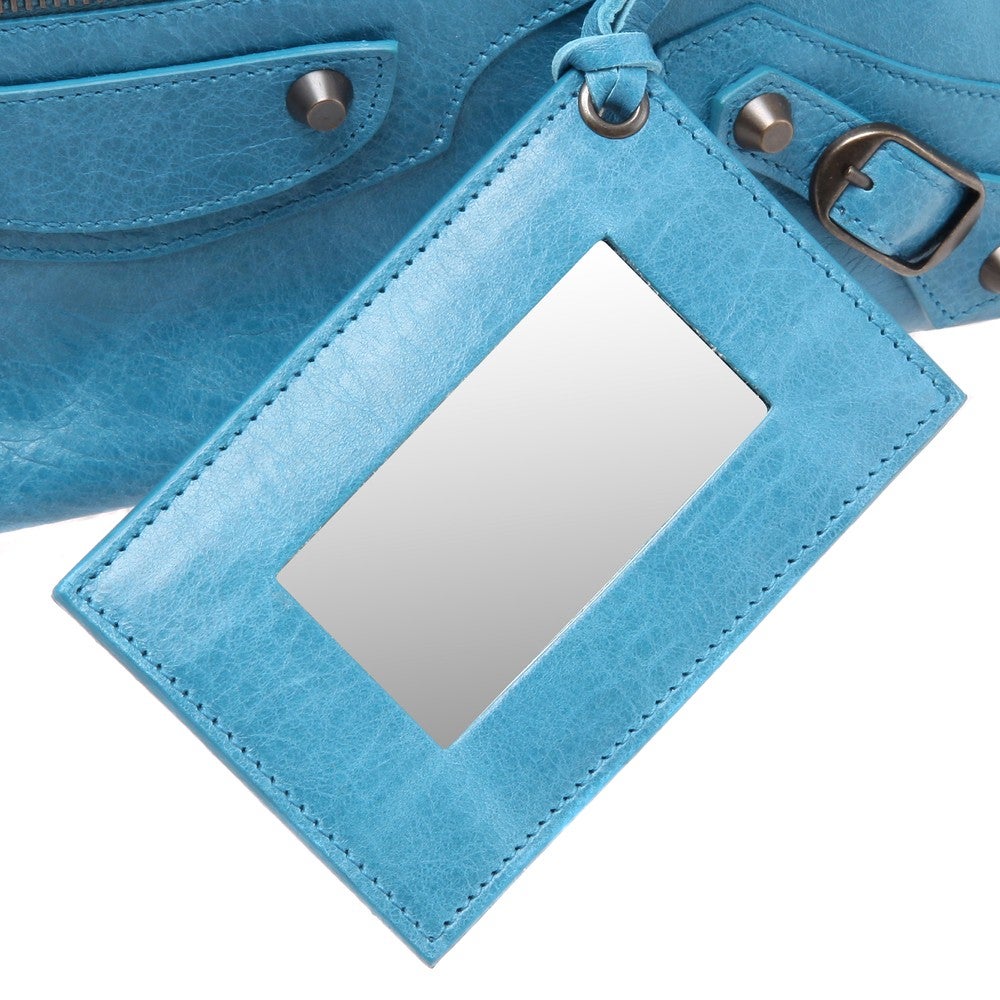 [レンタル] レディース バレンシアガ ファースト CLASSIC FIRST レザー ハンドバッグ - 11