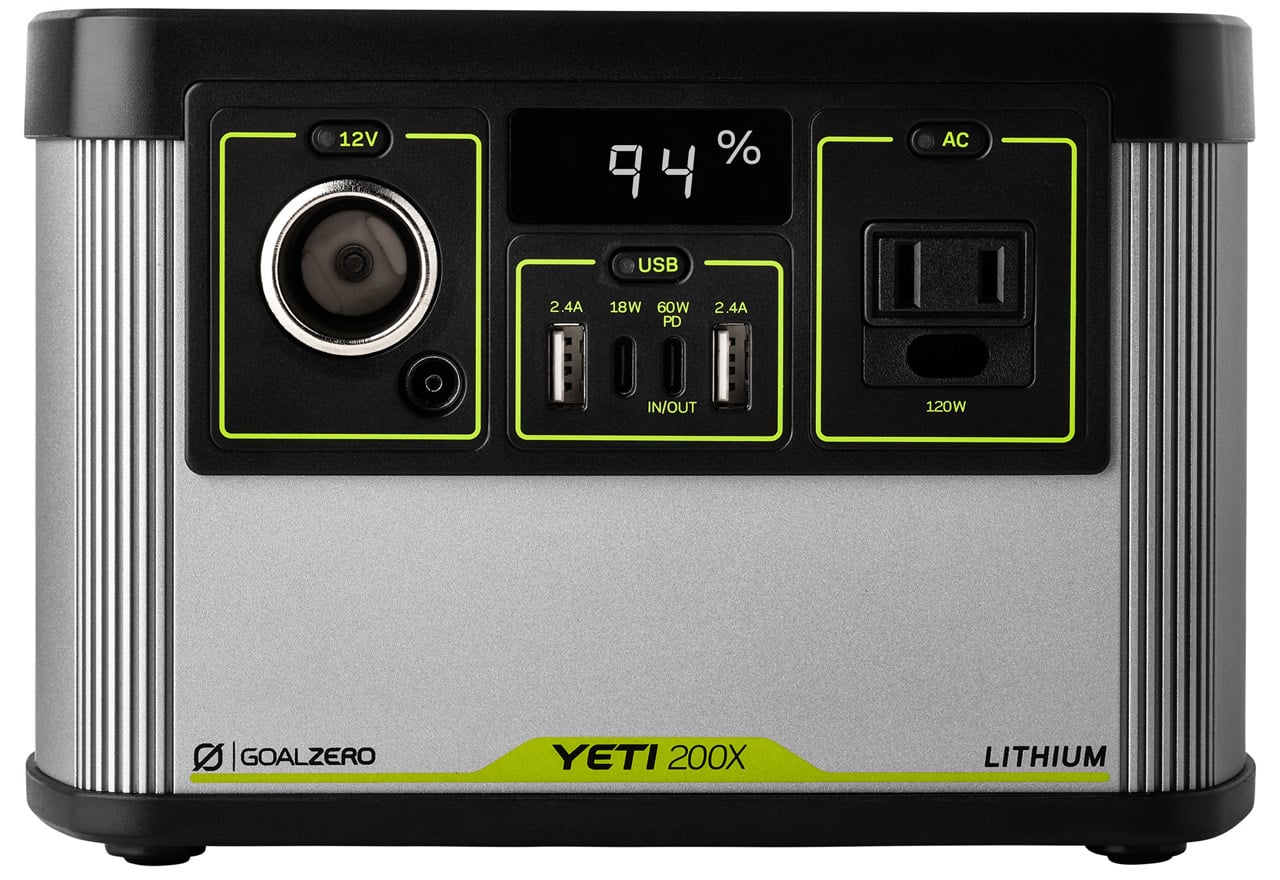 [レンタル] GOAL ZERO YETI 200X 120V power station ポータブル電源(187Wh / 13000mAh) - 2