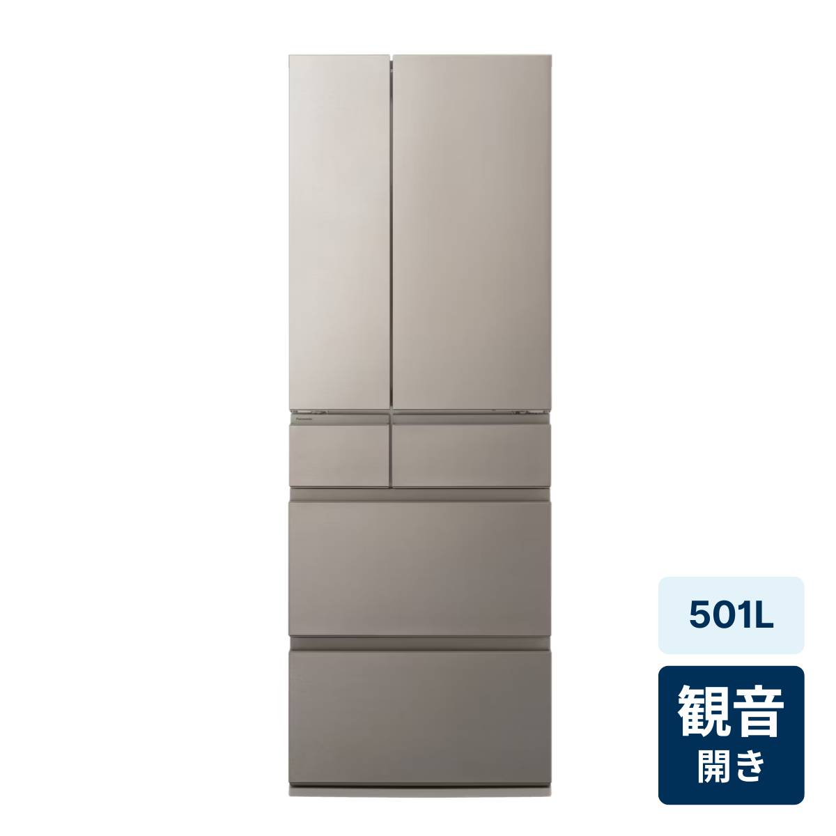 レンタル] [501L][ファミリー向け][観音開き]パナソニック NR-F50HY3