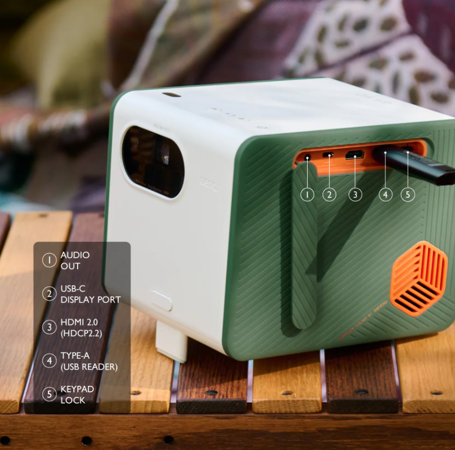 [レンタル] BenQ GS50 ポータブルプロジェクター - 2