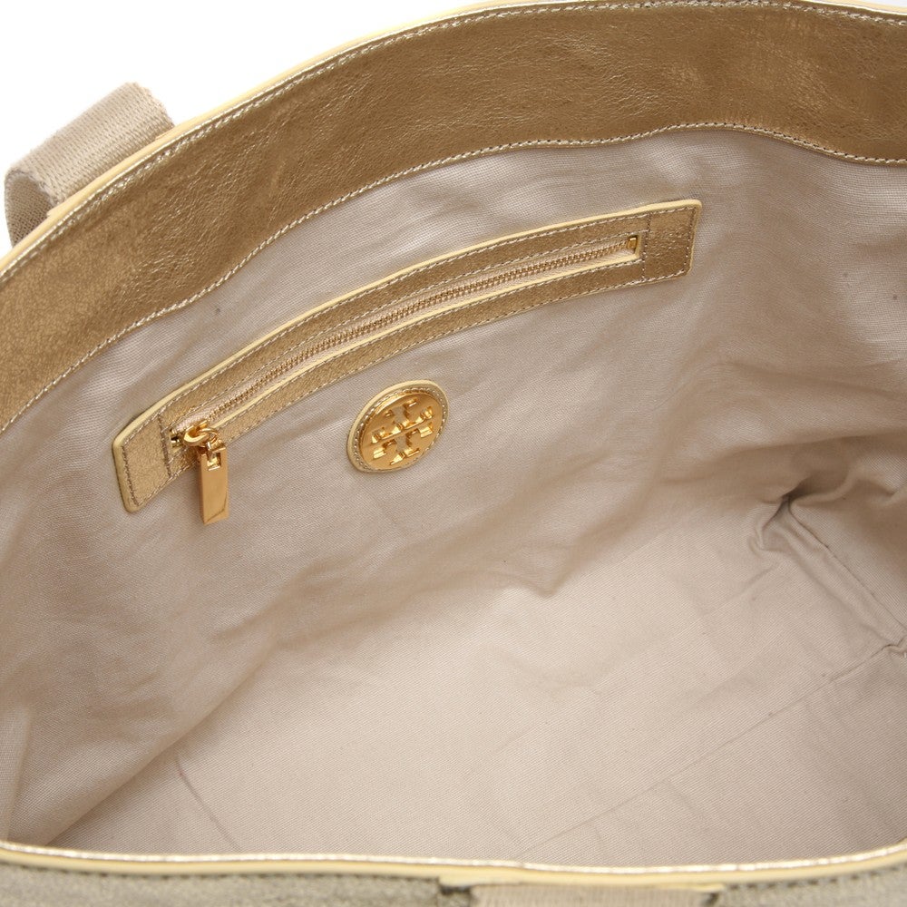 [レンタル] レディース トリーバーチ メタリックレザー トートバッグ - 4