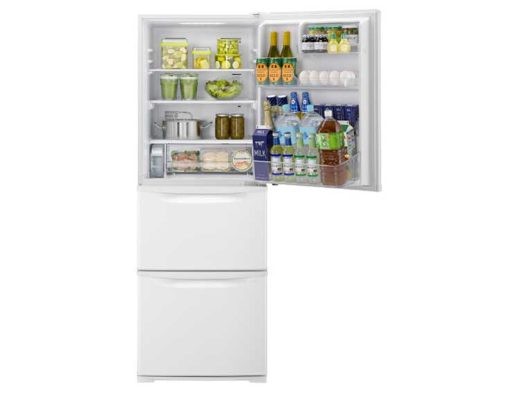 [レンタル] [335L][二人暮らし向け][右開き]パナソニック スリム冷凍冷蔵庫 NR-C344C - 3