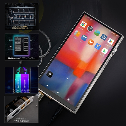 iBasso Audio DX340 ディスクリートPWM-DAC搭載 フラッグシップオーディオプレーヤー 内部構造 図解 - 14