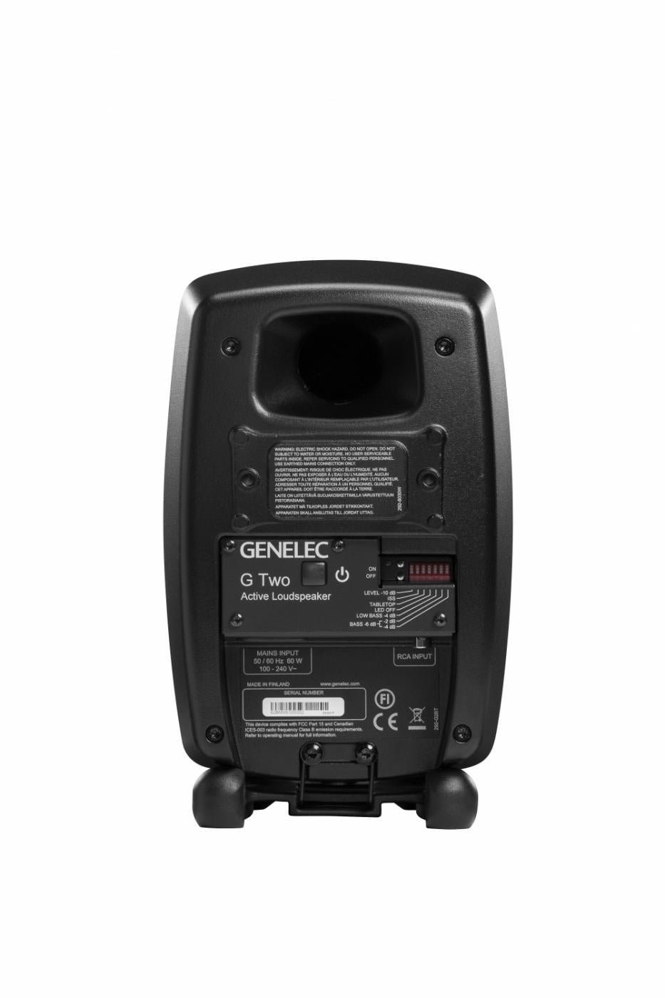 [レンタル] ジェネレック G Two アクティブ・スピーカー 2個セット ブラック - 3
