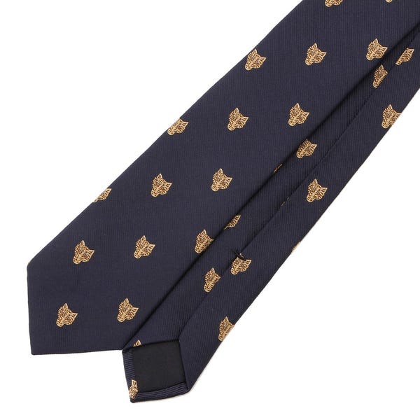 gucciネクタイ虎 美品】ネクタイ GUCCI グッチ グリーン 緑 虎柄 タイガー 総柄