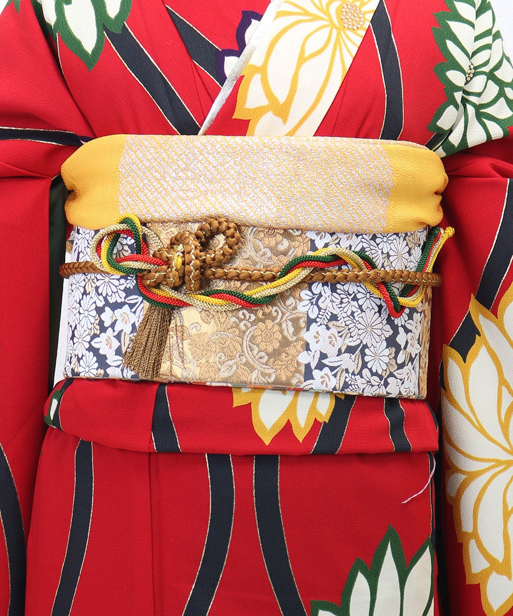 [レンタル] 【対応身長152-167cm】レンタル振袖フルセット-643の宅配レンタル - 8