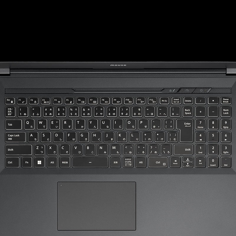 [レンタル] mouse(マウス) G-Tune E6-A7G70BK-A(AMD Ryzen™ 7 7840HS/GeForce RTX™ 4070/16型/16GB/ M.2 SSD 500GB/240Hz) ゲーミングノートパソコン - 6