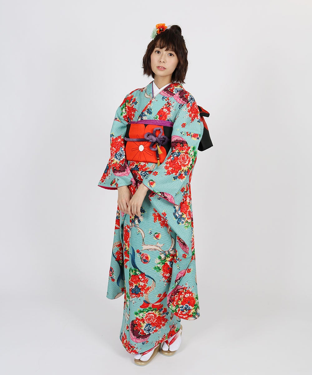[レンタル] 【対応身長155-170cm】レンタル振袖フルセット-892の宅配レンタル - 8
