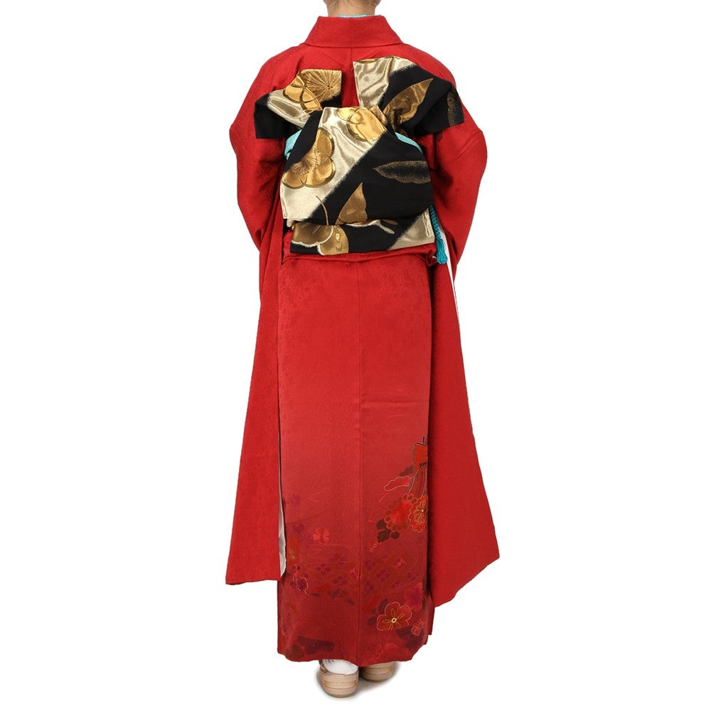 [レンタル] 振袖 同系色花柄 Lサイズの宅配レンタル - 3