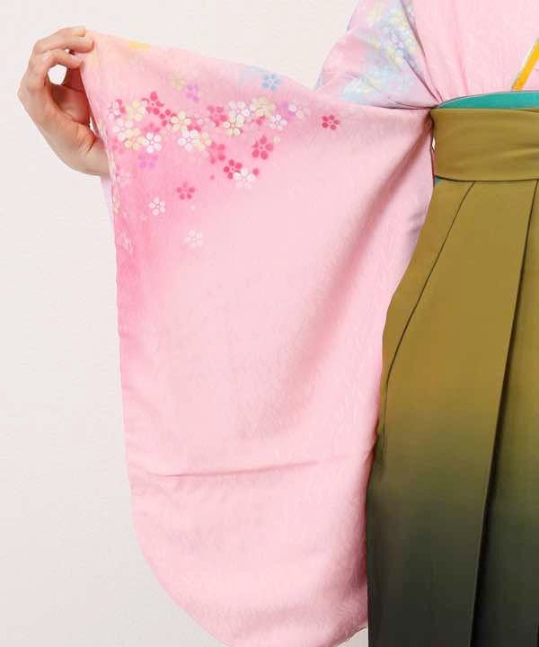 [レンタル] 【対応身長 150cm～157cm】卒業式 袴 レンタル フルセット 女性 袴セット-797の宅配レンタル - 16