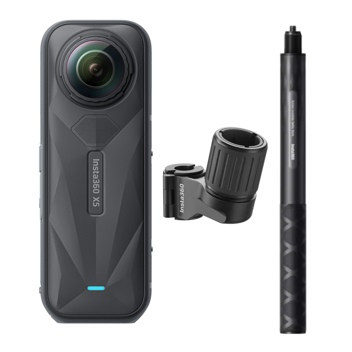 [レンタル] Insta360 X5 360度カメラ スキー撮影セット