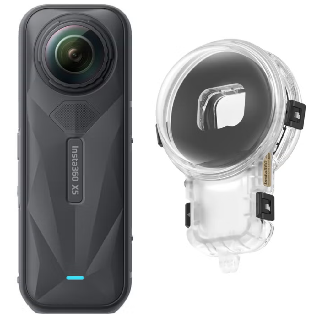 [レンタル] Insta360 X5 360度カメラ 見えない潜水ケースProセット