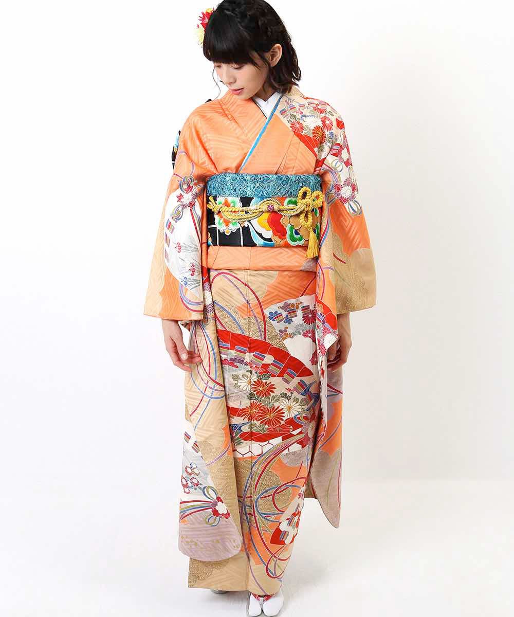 [レンタル] 【対応身長160-175cm】レンタル振袖フルセット-854の宅配レンタル - 10