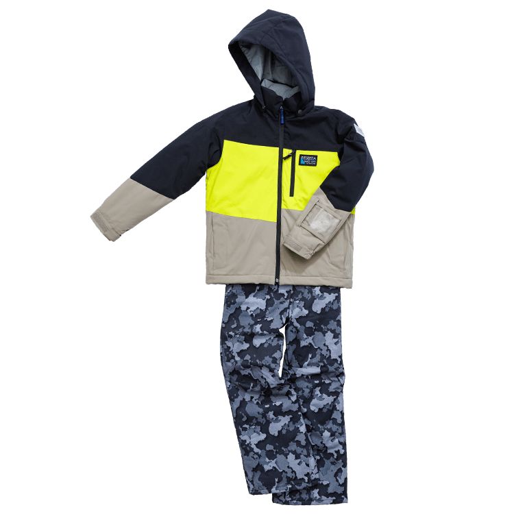 [レンタル] オンヨネ(ONYONE) キッズ スキー・スノボウェア 上下セット ブラック×グレー (130cm～160cm)の宅配レンタル - 2