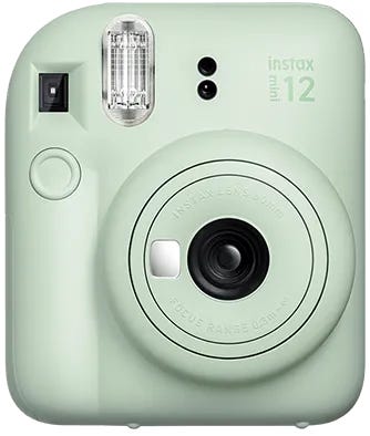 富士フイルム instax mini 12 インスタントカメラ チェキ ミントグリーン