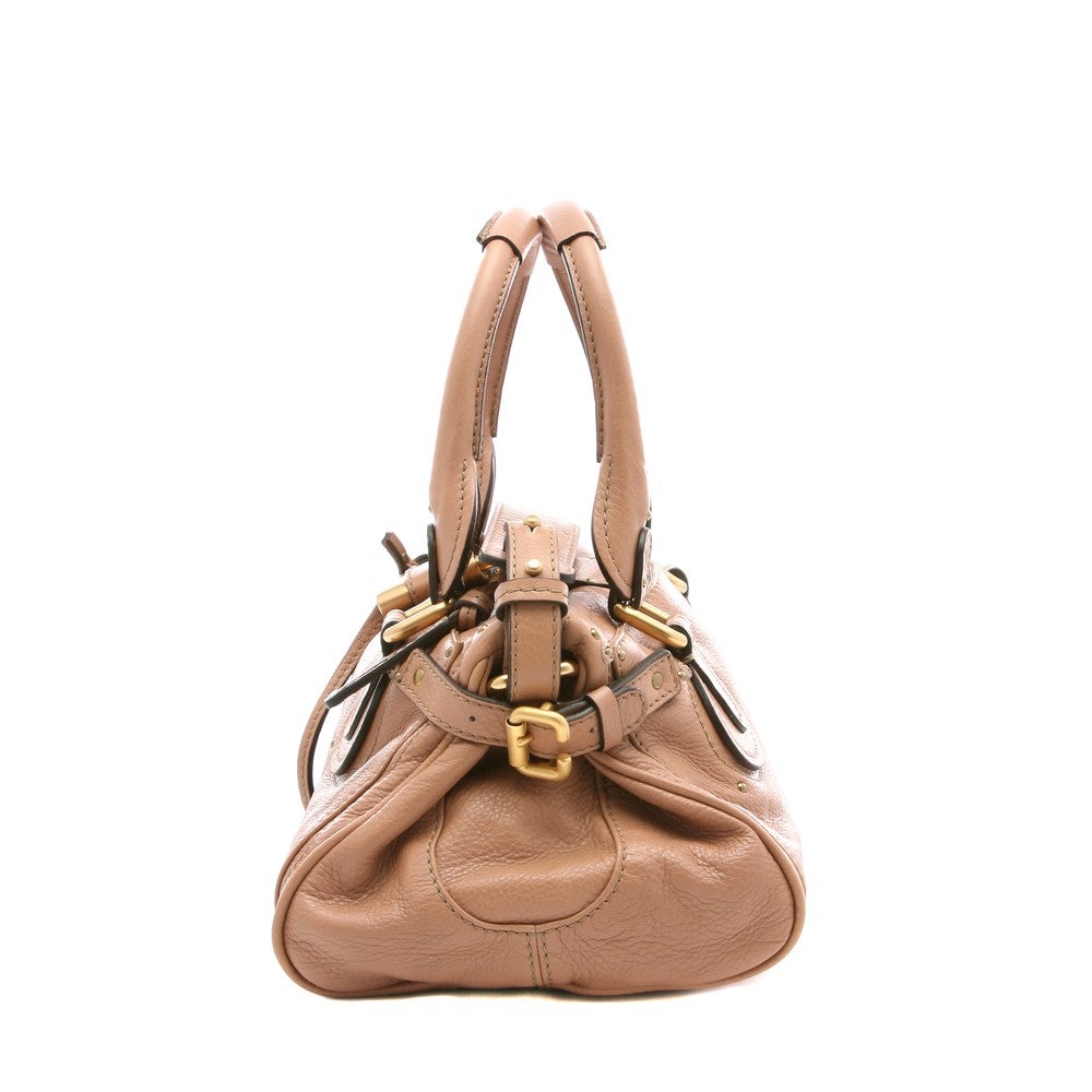 [レンタル] レディース クロエ パディントン CALF 2wayハンドバッグ 鍵付き - 4