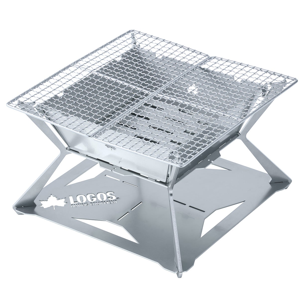 [レンタル] LOGOS (ロゴス) the ピラミッドマスター SOLO たき火台 - 6