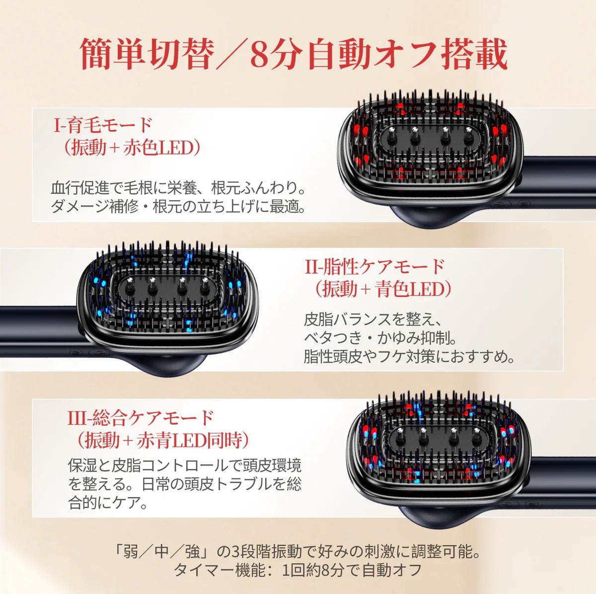 [レンタル] ANLAN スカルプリフレブラシ - 4