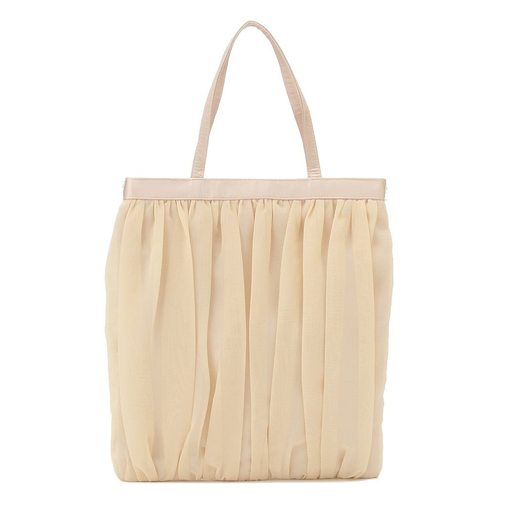 [レンタル] レディース ギャザー風 パール＆ビジュー付き サブバッグ - 2