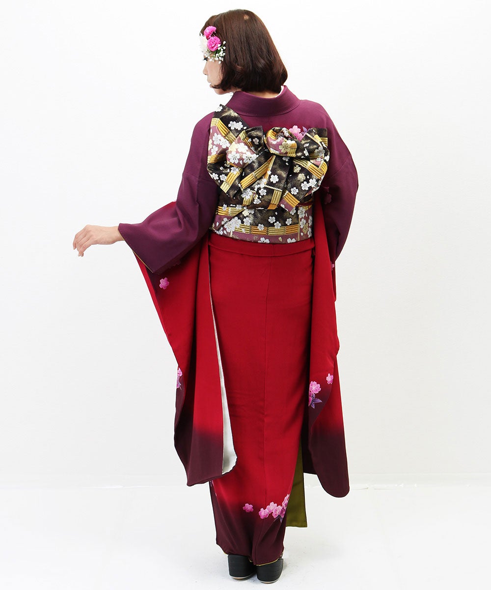 [レンタル] 【対応身長153-173cm】レンタル振袖フルセット-742の宅配レンタル - 12