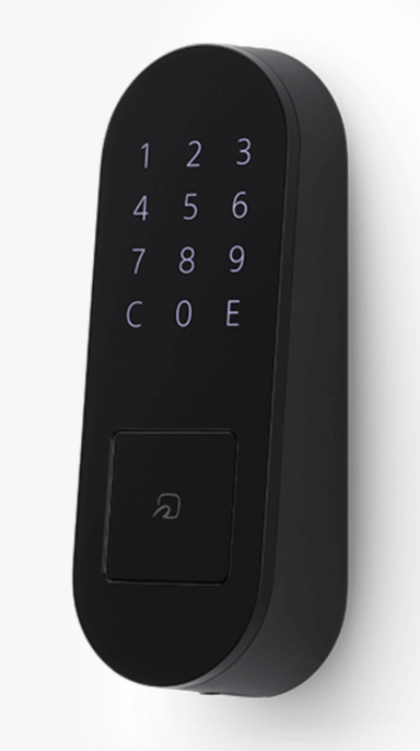 [オプション品] Qrio(キュリオ) Lock用オプション Qrio Pad ブラック Q‐KP2-B