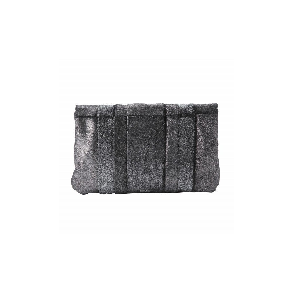 [レンタル] レディース アニヤハインドマーチ ロズリン・ヘアーメタリック・アンスラサイト ショルダーバッグ - 7