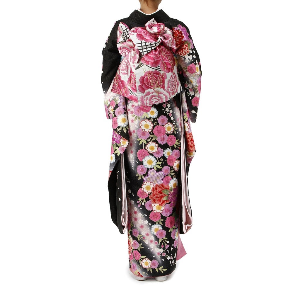 [レンタル] 振袖 花レース柄 LLサイズの宅配レンタル - 2