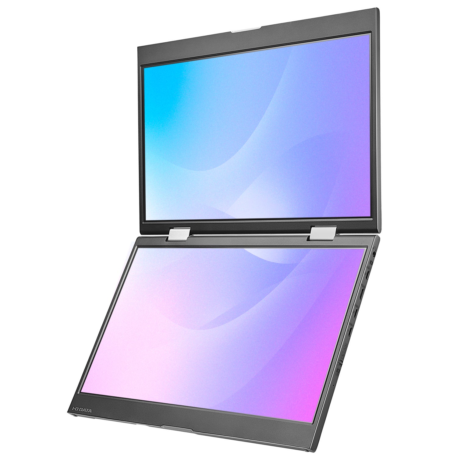 [レンタル] アイ・オー・データ(IODATA)LCD-YC1412DX 14型デュアルモバイルディスプレイ - 2