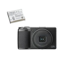 リコー GR III (GR3) コンパクトデジタルカメラ 予備バッテリーセット