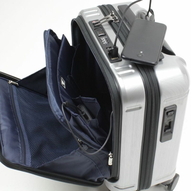 [レンタル] [1-3泊向けサイズ]BERMAS INTER CITY No.60524 22L ハードスーツケース ブラックヘアラインの宅配レンタル - 7