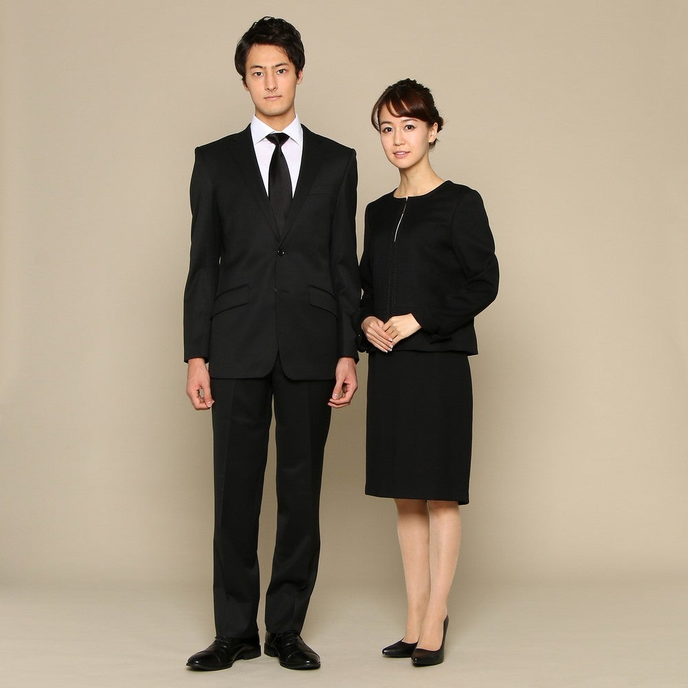 [レンタル] メンズ 無地 フォーマルスーツ2点セット(ジャケット+パンツ)の宅配レンタル - 7