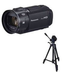 パナソニック フルHDデジタルビデオカメラ HC-V900 ビデオカメラ用三脚 GX6400 Video セット