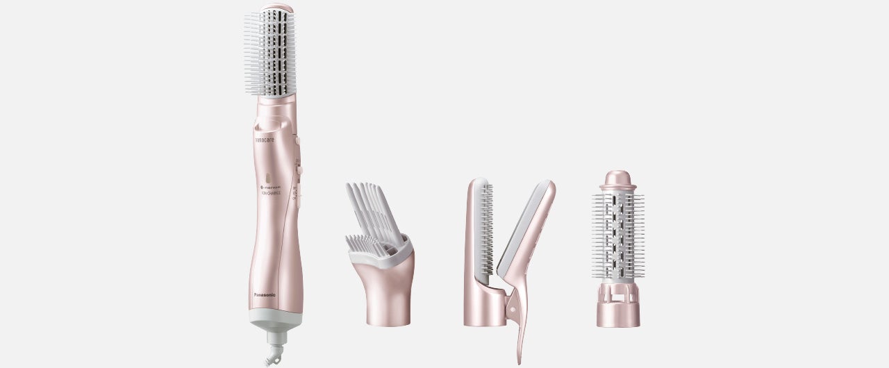 [レンタル] パナソニック くるくるドライヤー ナノケア EH-KN8J ドライヤー - 2