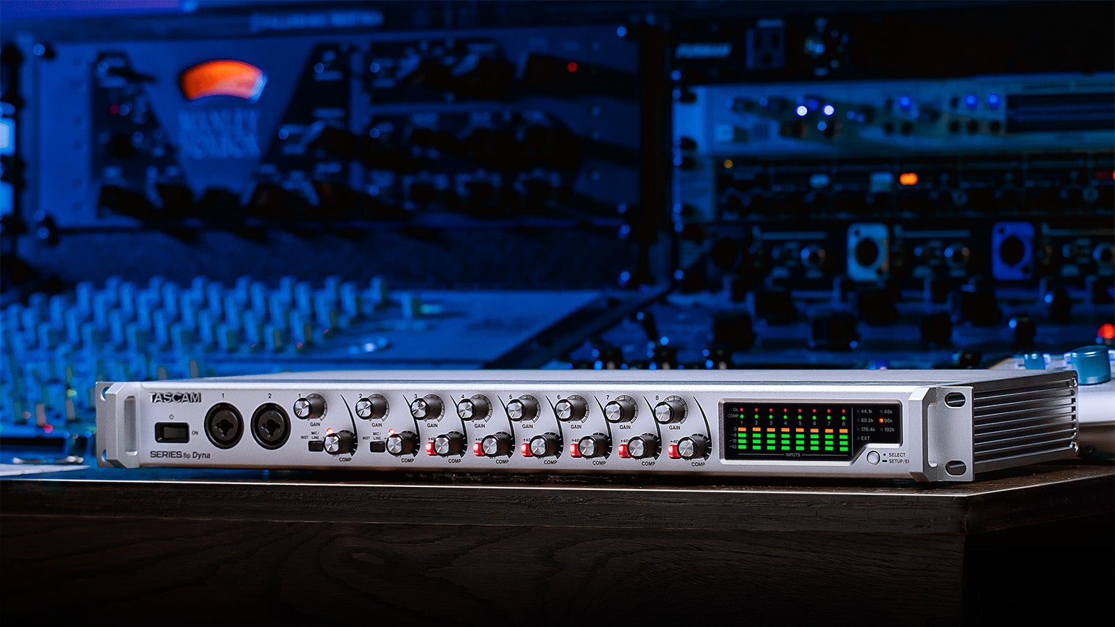 [レンタル] TASCAM SERIES 8p Dyna マイクプリアンプ - 7