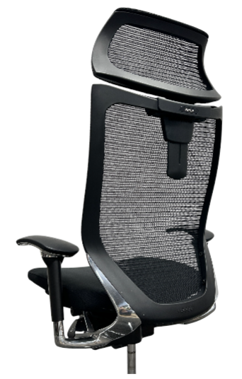 [レンタル] オカムラ バロン エクストラハイバック 可動肘 ブラック ポリッシュ CP81BR-FDF1 オフィスチェア - 10