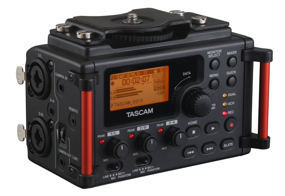 [レンタル] TASCAM DR-60DMKII カメラ用リニアPCMレコーダー/ミキサー - 7