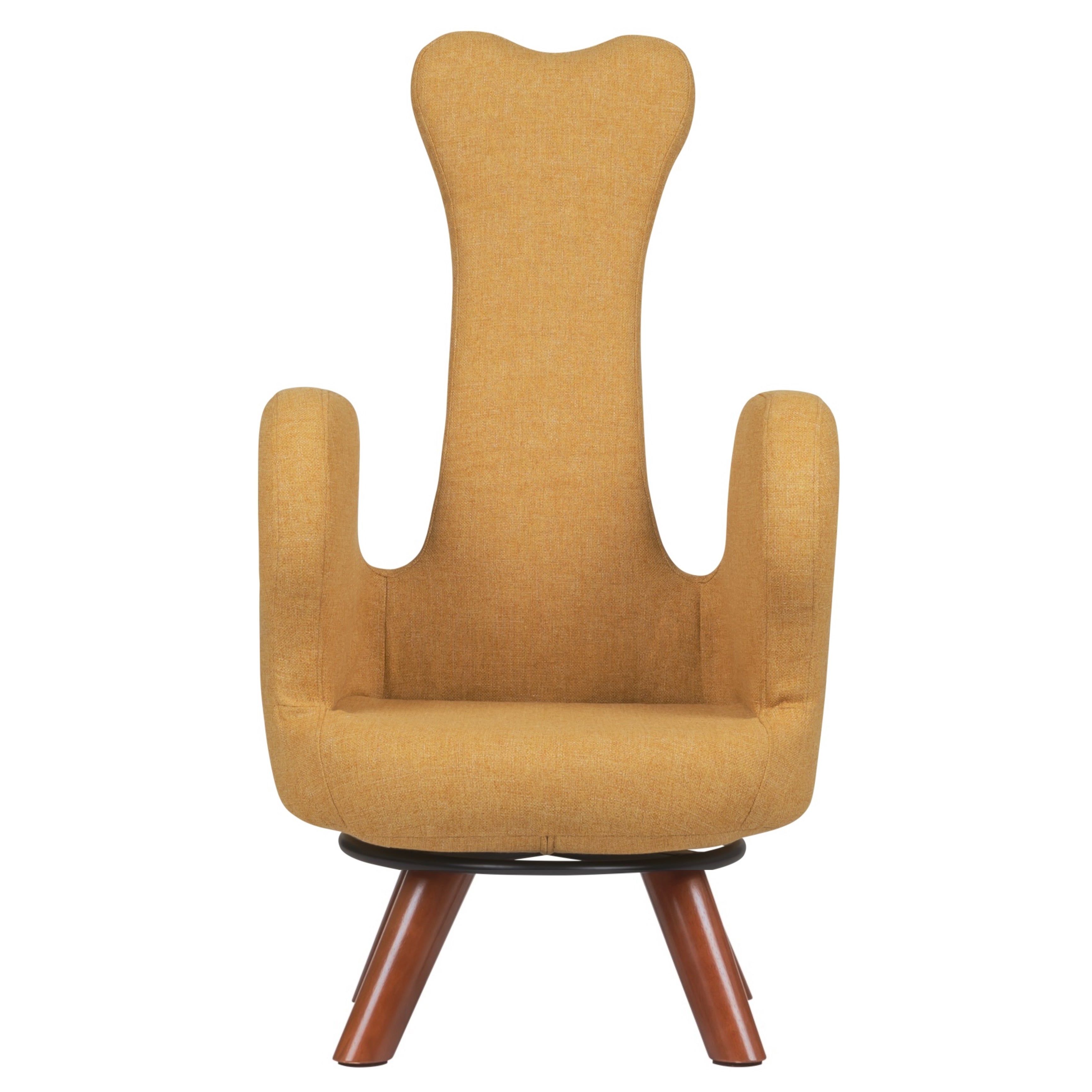 【ほぼ新品】うつむかないチェア ais 34cm　avocado レンタル] ais うつむかないチェア 34cm オフィスチェア アボカド