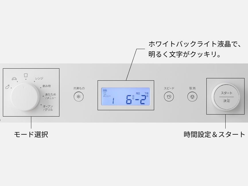 [レンタル] [15L]パナソニック NE-FS2E オーブンレンジ - 6