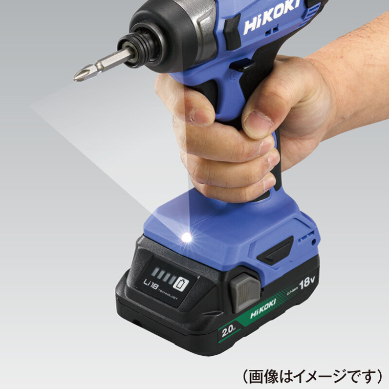 HiKOKI(ハイコーキ) 18V インパクトドライバー FWH18DA 使用イメージ 手持ち - 7