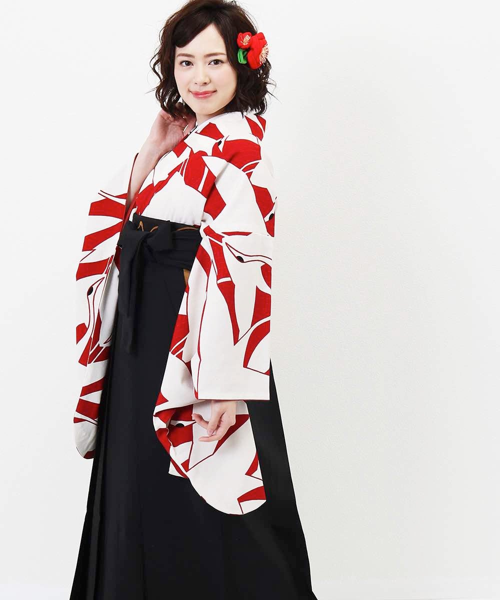 [レンタル] 【対応身長157cm～165cm】卒業式 袴 レンタル フルセット 女性 袴セット-871の宅配レンタル - 10