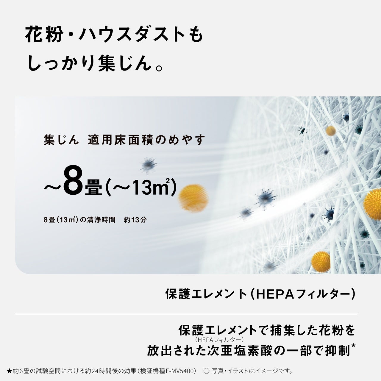 [レンタル] パナソニック ジアイーノ F-ML4000B 次亜塩素酸 空間除菌脱臭機 - 8