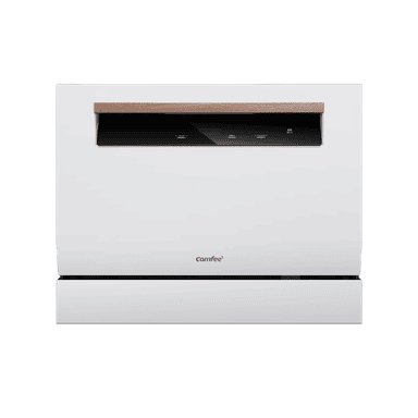 [～食器30点]comfee‘ (コンフィー) 2WAY食器洗い乾燥機 WQP6-3608 工事不要 自動給水式 分岐水栓対応 5人分