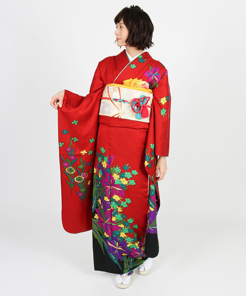 [レンタル] 【対応身長150-165cm】レンタル振袖フルセット-891の宅配レンタル - 8